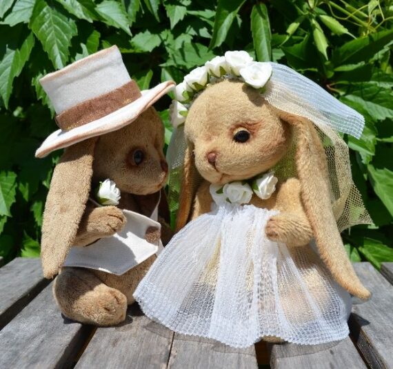 свадебные зайцы