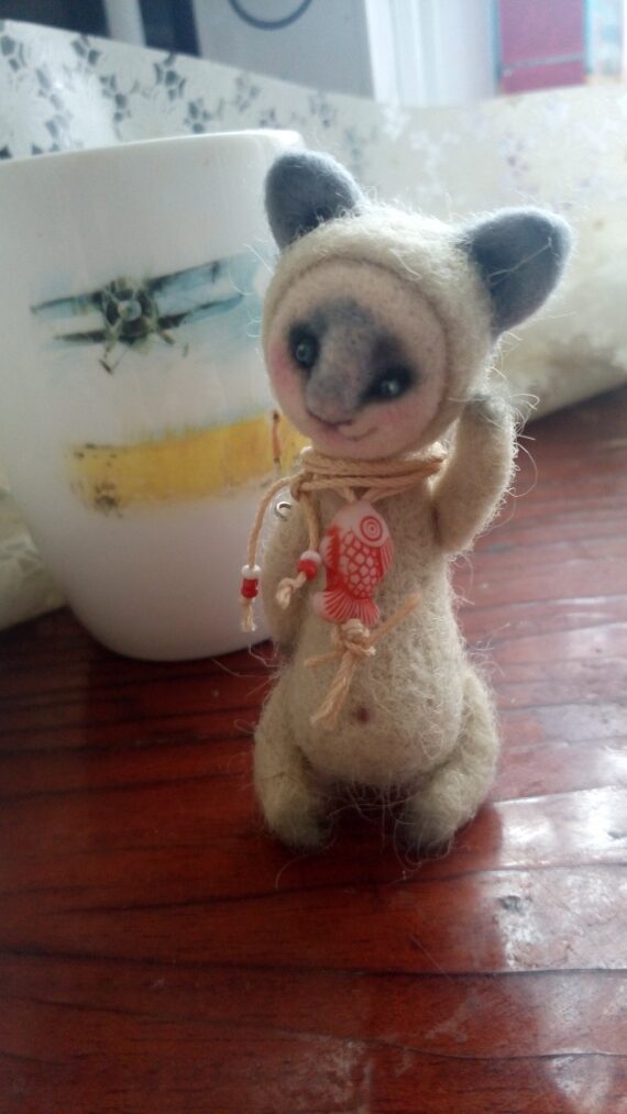 Интерьерная кукла Кот Хитрюга