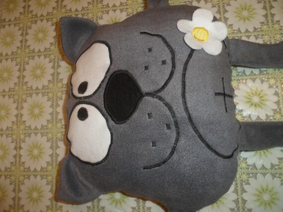 игрушка подушка кот Кись