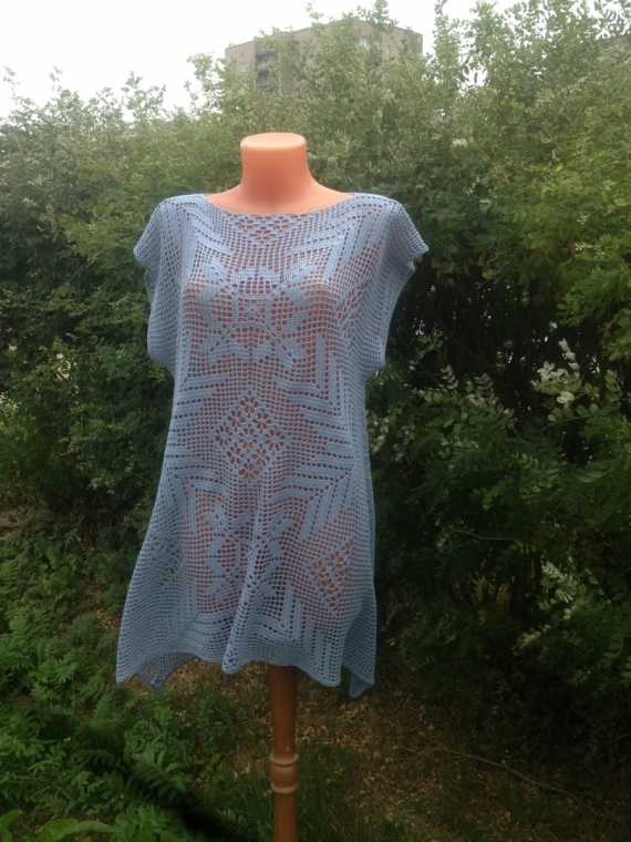 Пляжная летняя туника