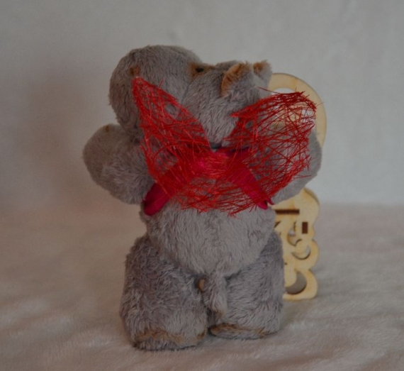 интерьерная игрушка бегемотик Проша