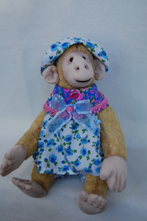 Обезьянка тедди Микки