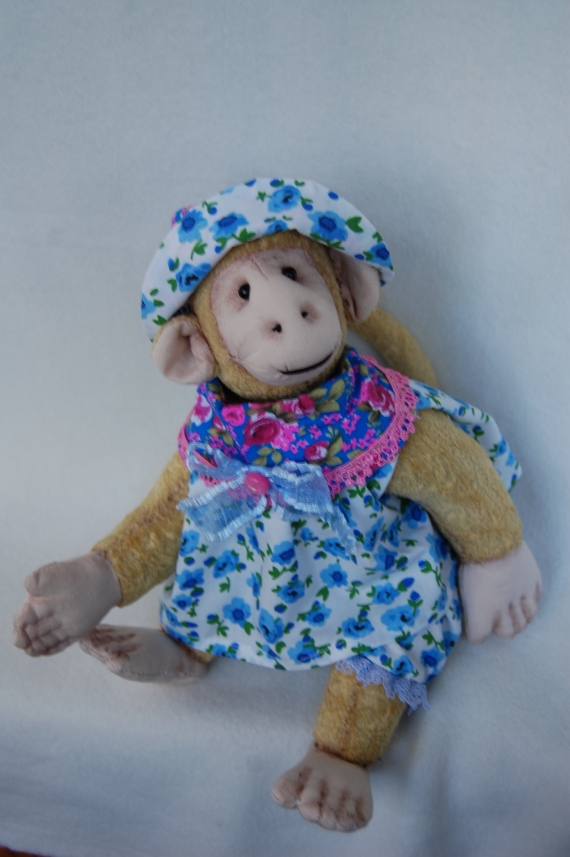 Обезьянка тедди Микки