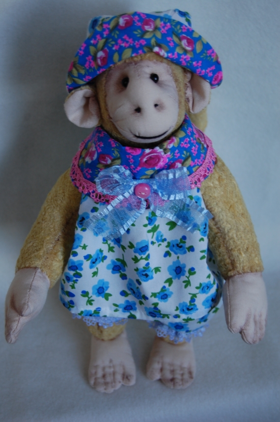 Обезьянка тедди Микки