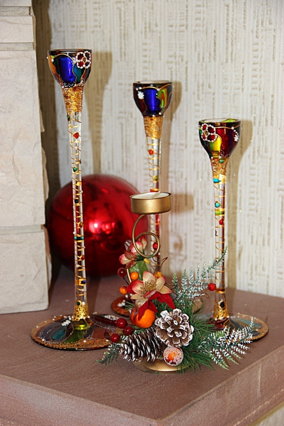 Подсвечники" Калейдоскоп"