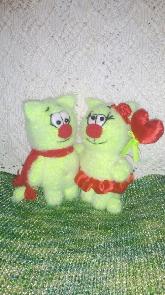 Влюбленные коты