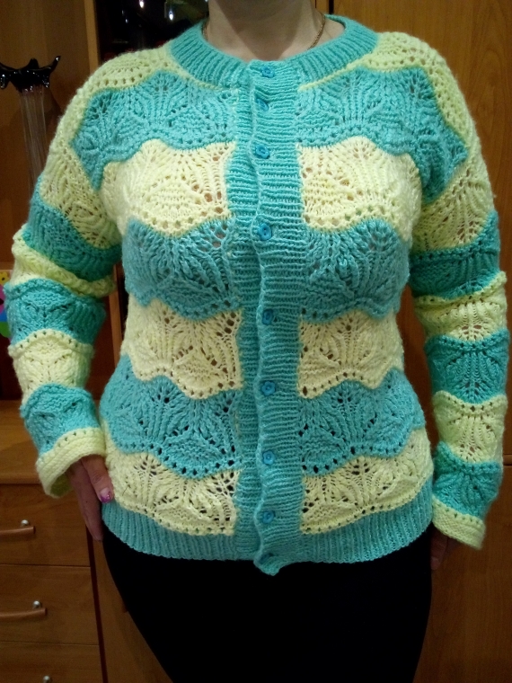 Кардиган " Волна"