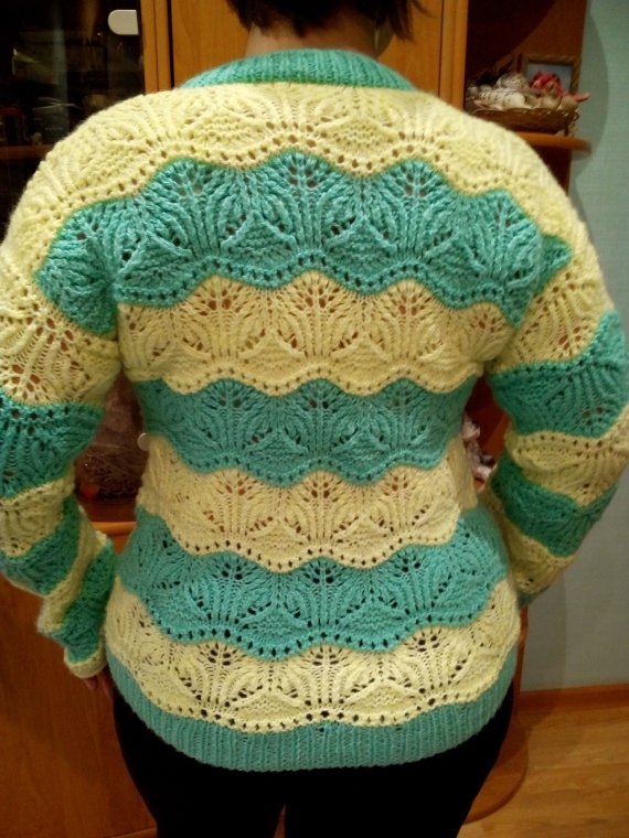 Кардиган " Волна"