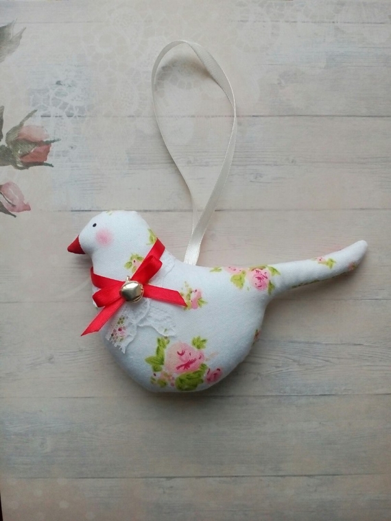 Птица в стиле Тильда