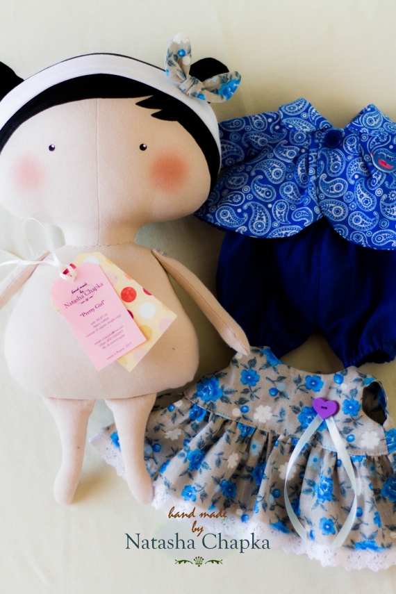 Текстильная куколка Милашка