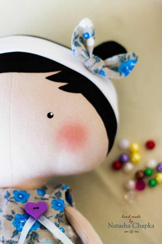 Текстильная куколка Милашка
