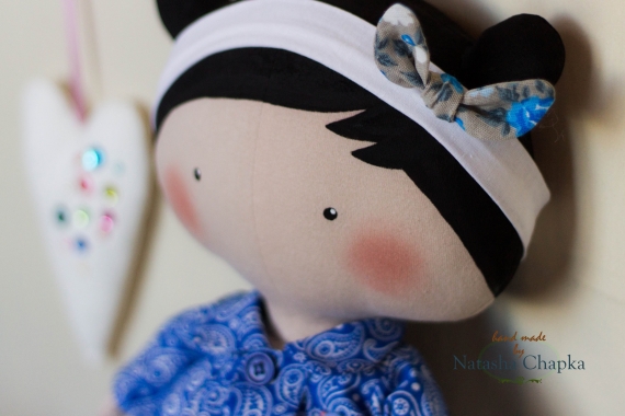 Текстильная куколка Милашка