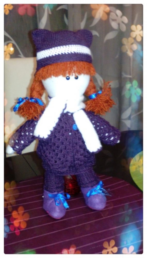 Куколка в бордо.