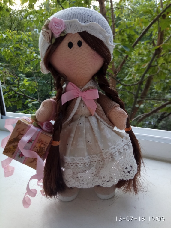 авторская интерьерная кукла для души