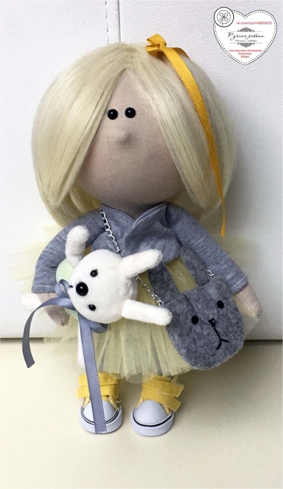 Интерьерная кукла Стеша