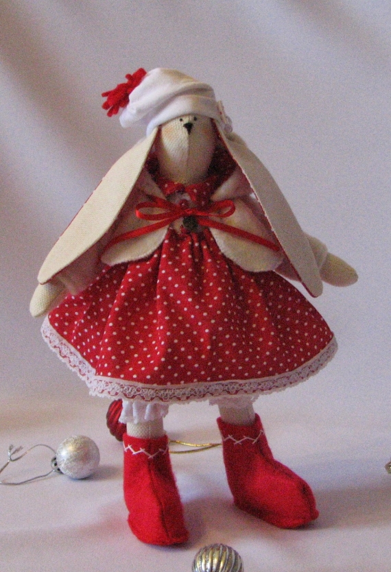 Новогодняя зайка