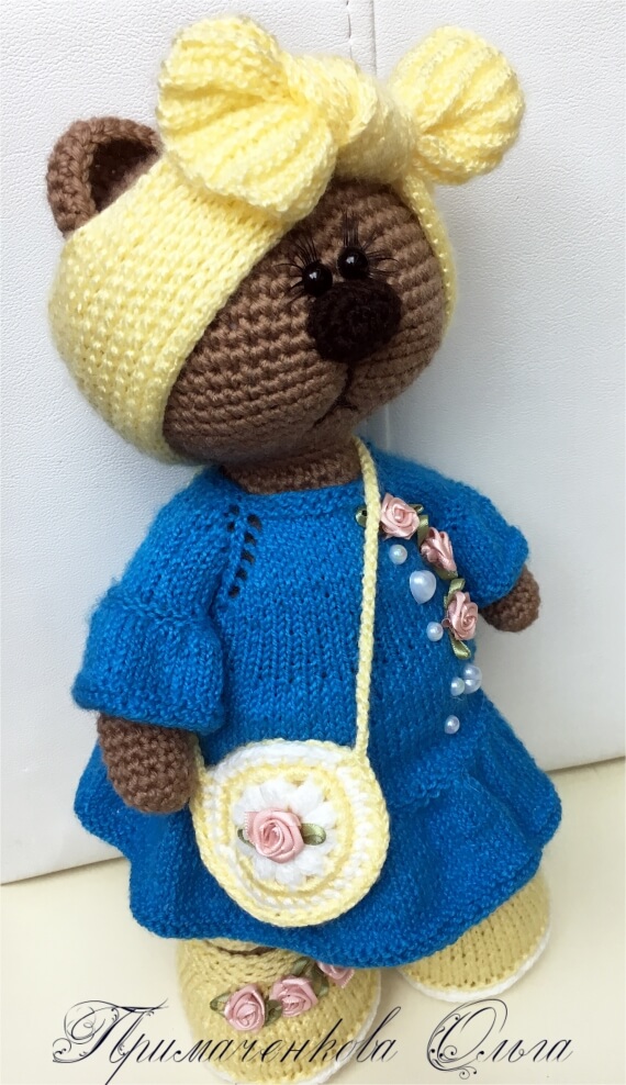 Мишка тильда Лизонька