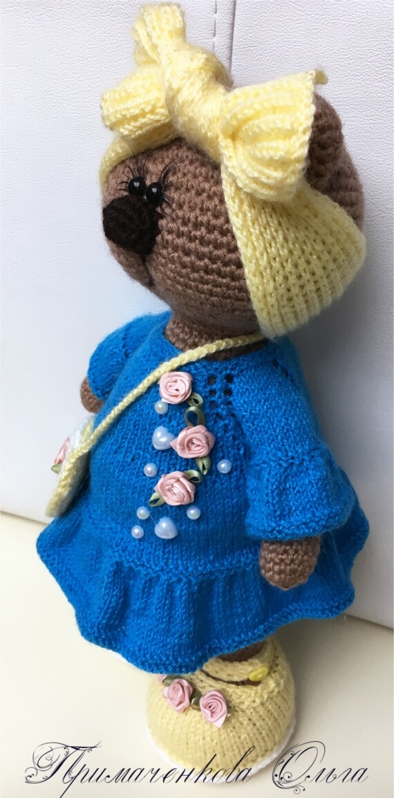 Мишка тильда Лизонька