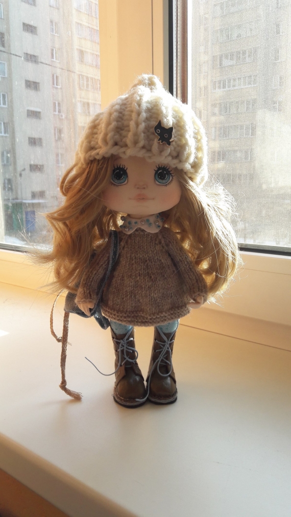 Кукла текстильная