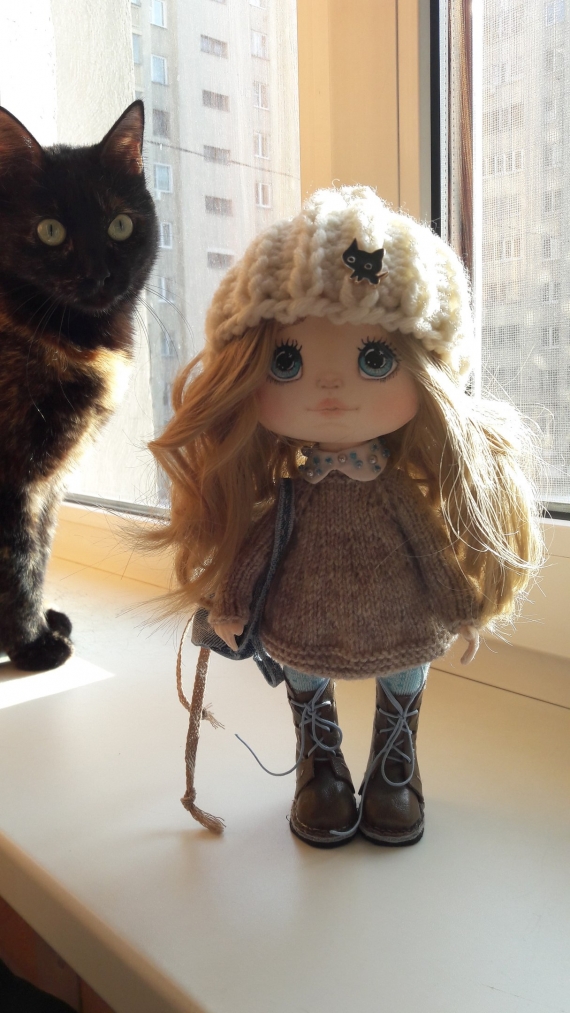 Кукла текстильная