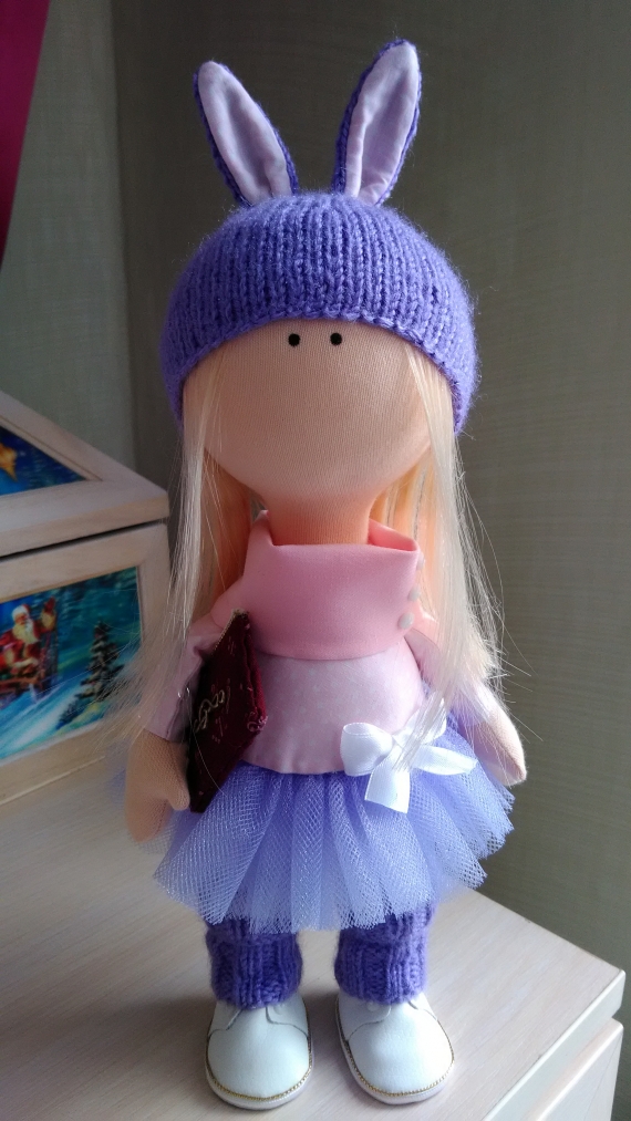 Интерьерная куколка Зайка