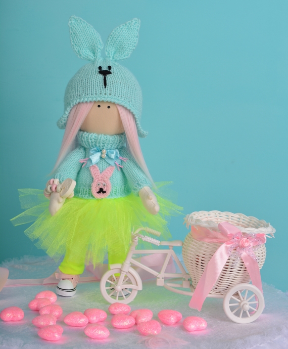 Авторская интерьерная кукла Виолетта