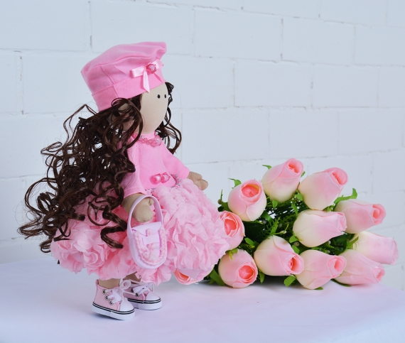 Авторская интерьерная кукла Майя