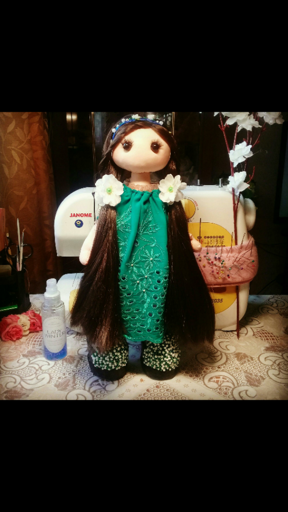 Кукла Бусинка