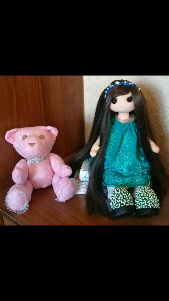 Кукла Бусинка