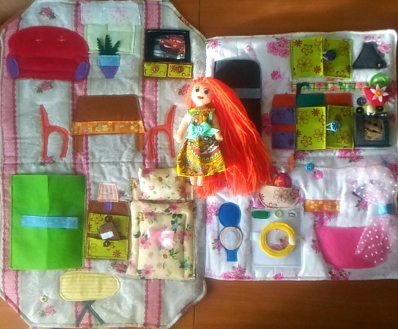 Кукольный домик сумочка