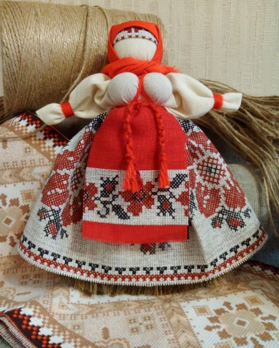 Кукла "Метлушка" .