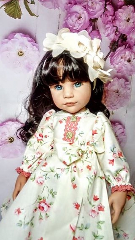 Платье для куклы Готц 48-50 см