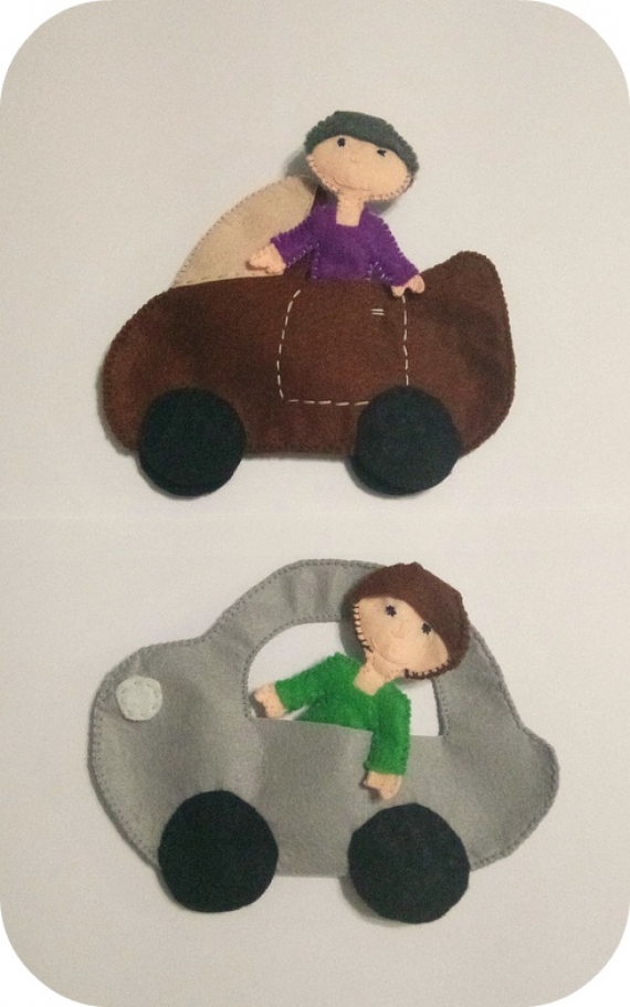 Развивающий коврик "Дорога"