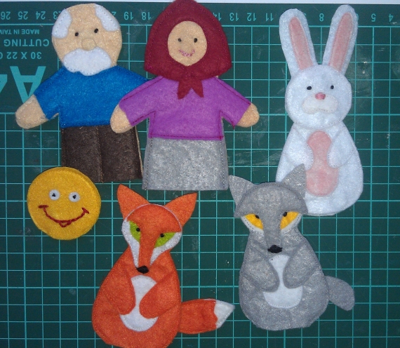 Пальчиковые игрушки.