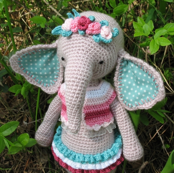 Слоник - описание вязания