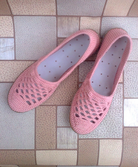 Балетки "Пудра"