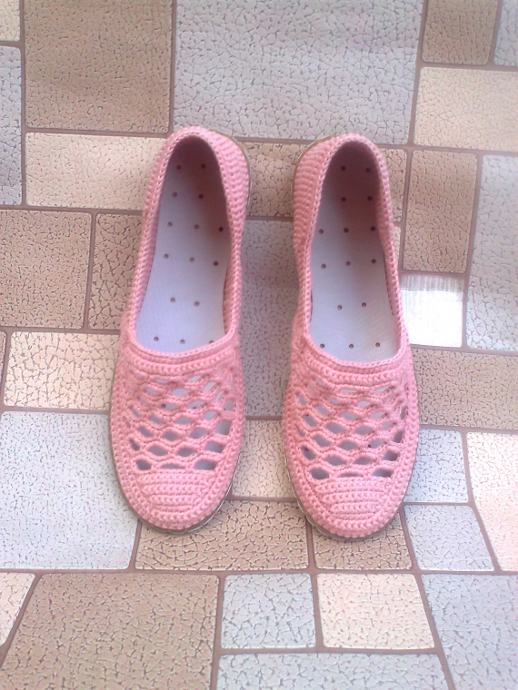 Балетки "Пудра"