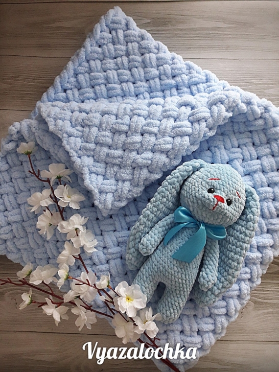 Детский плюшевый плед