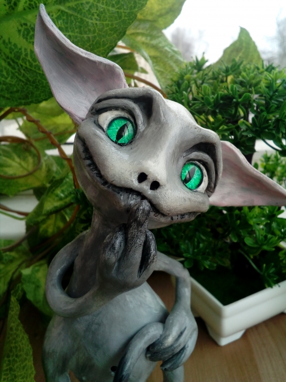 Скромный кот