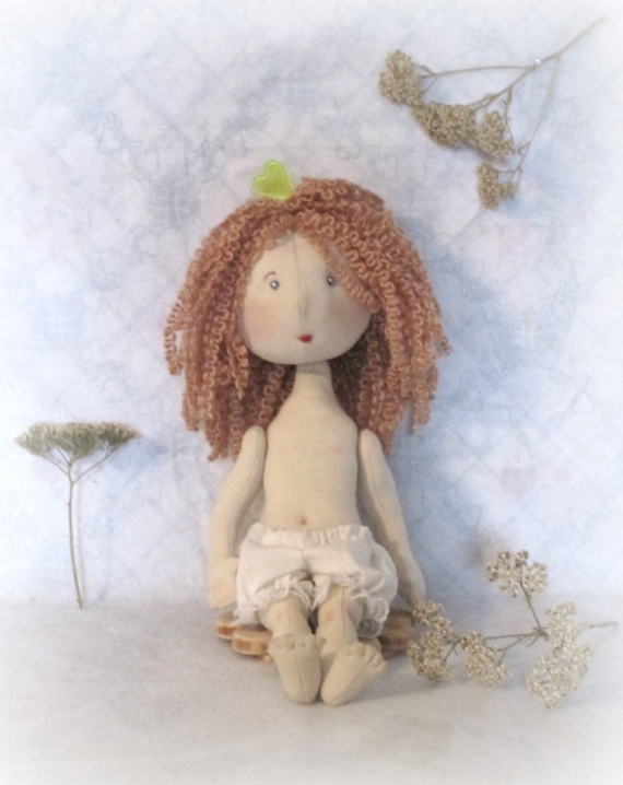 Текстильная кукла ВЕСНУШКА