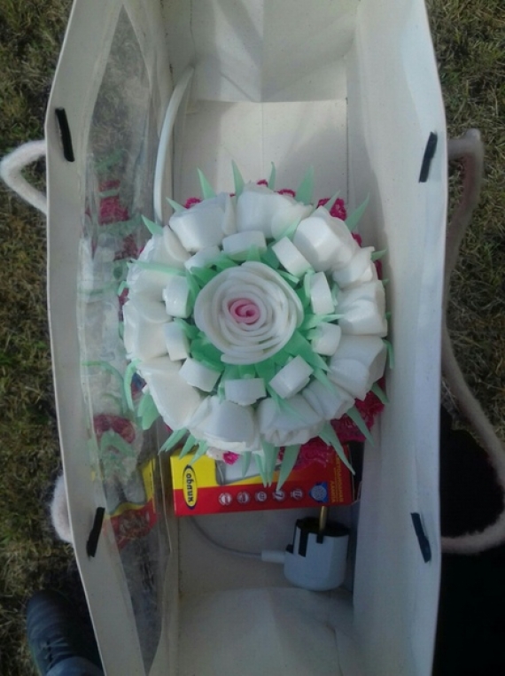 Подарочные наборы - ночник  "Розочки - цветочки"