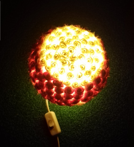 Подарочные наборы - ночник  "Розочки - цветочки"