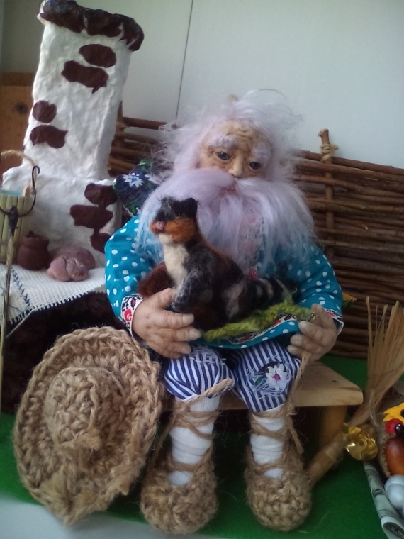 Домовой Федор с котом