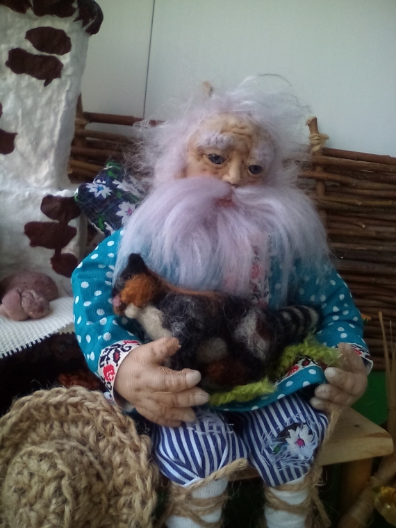 Домовой Федор с котом