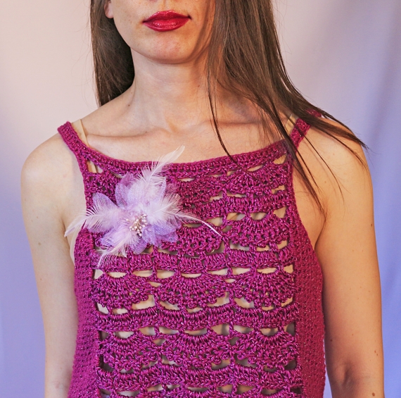 Топ ажурный