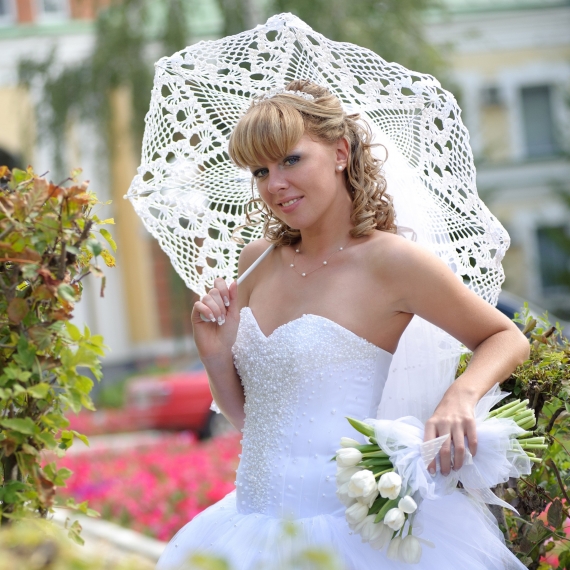 Зонтик для невесты