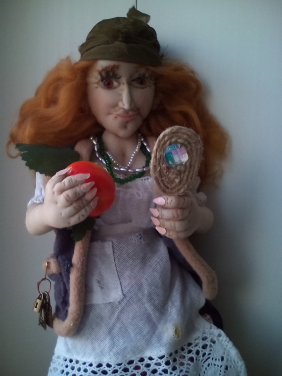 Баба яга с молодильными яблоками