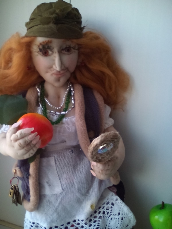 Баба яга с молодильными яблоками