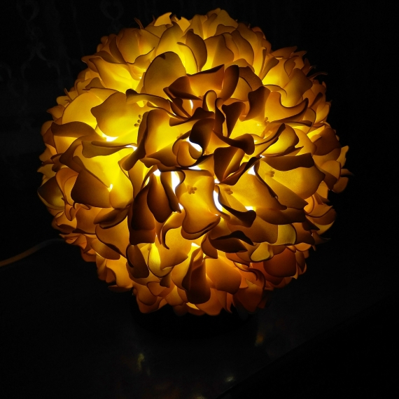 Ночник гортензия