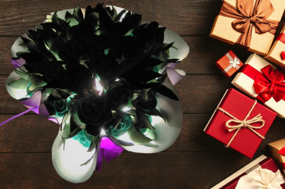 Ночник букет роз